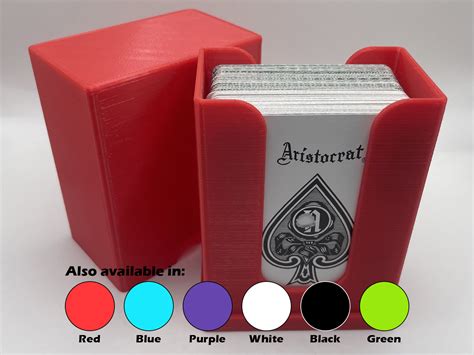 playing cards metal box|Metal Playing Card Box .